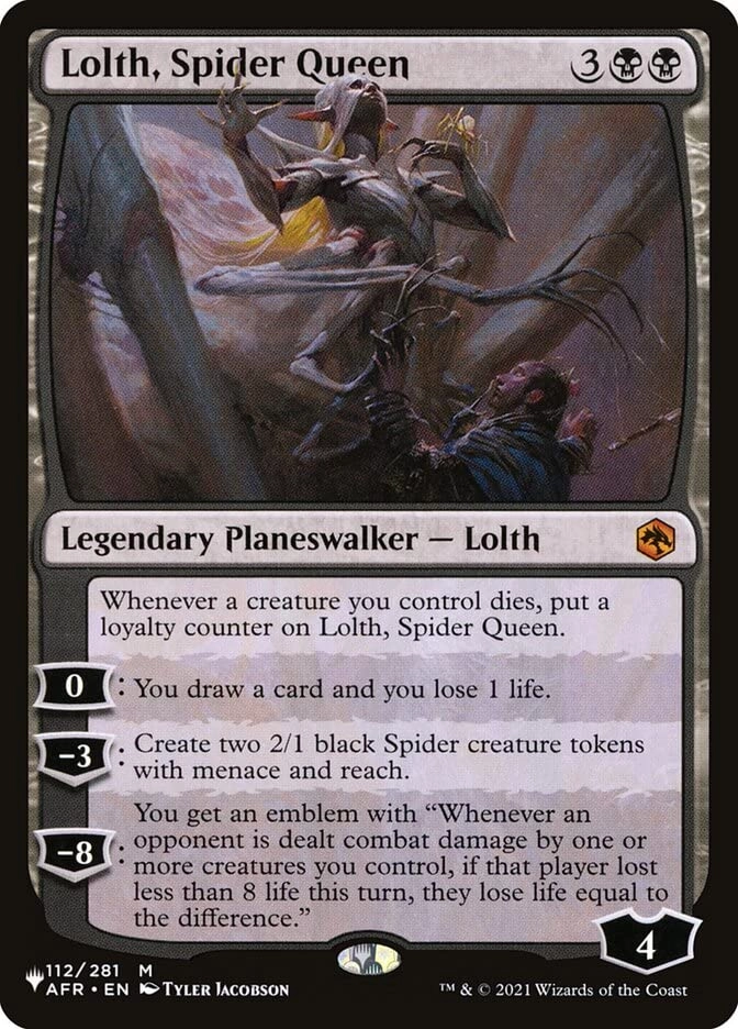 Wizards of the Coast Lolth, Spider Queen - Multicoloured 2021