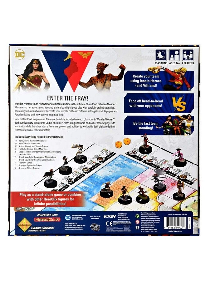 DC Comics HeroClix: Wonder Woman 80th Anniversary Miniatures Game