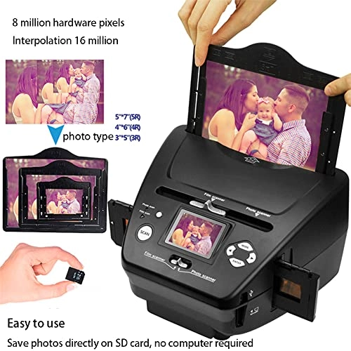 Film Slide Scanner - 22 million pixels 35mm/120/127