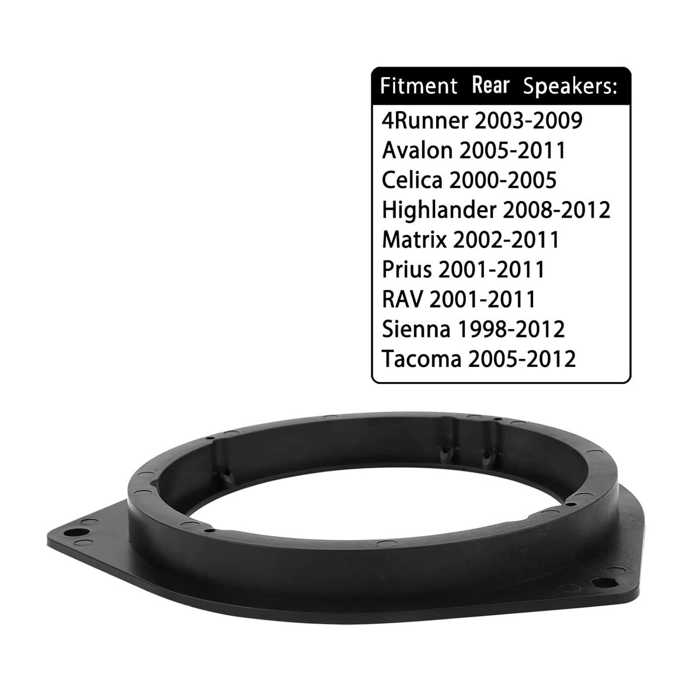 Car Speaker Spacers Adapter - 6.5"