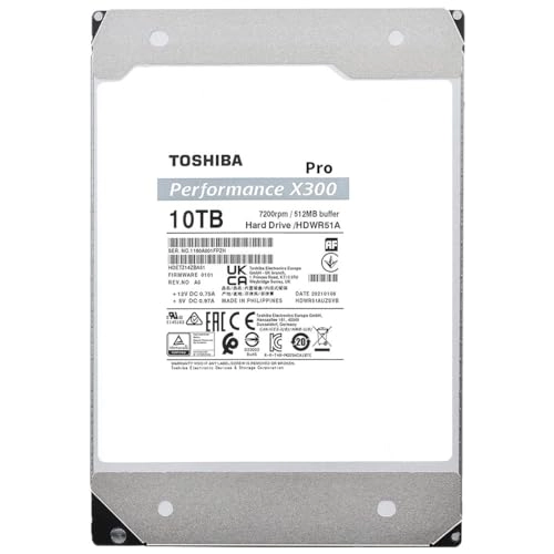 X300 3.5" 7200rpm 256MB SATA 6Gb/s (HDWR11AXZSTA) - 10TB