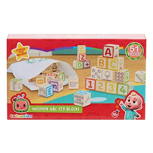 Classic ABC Blocks - 18 months - 4 years 51 pieces