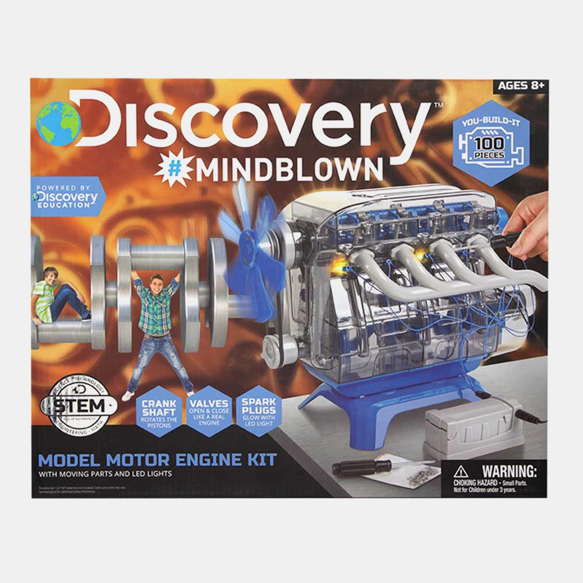 DISCOVERY MINDBLOWN Model Engine Kit - Mechanical Engineering