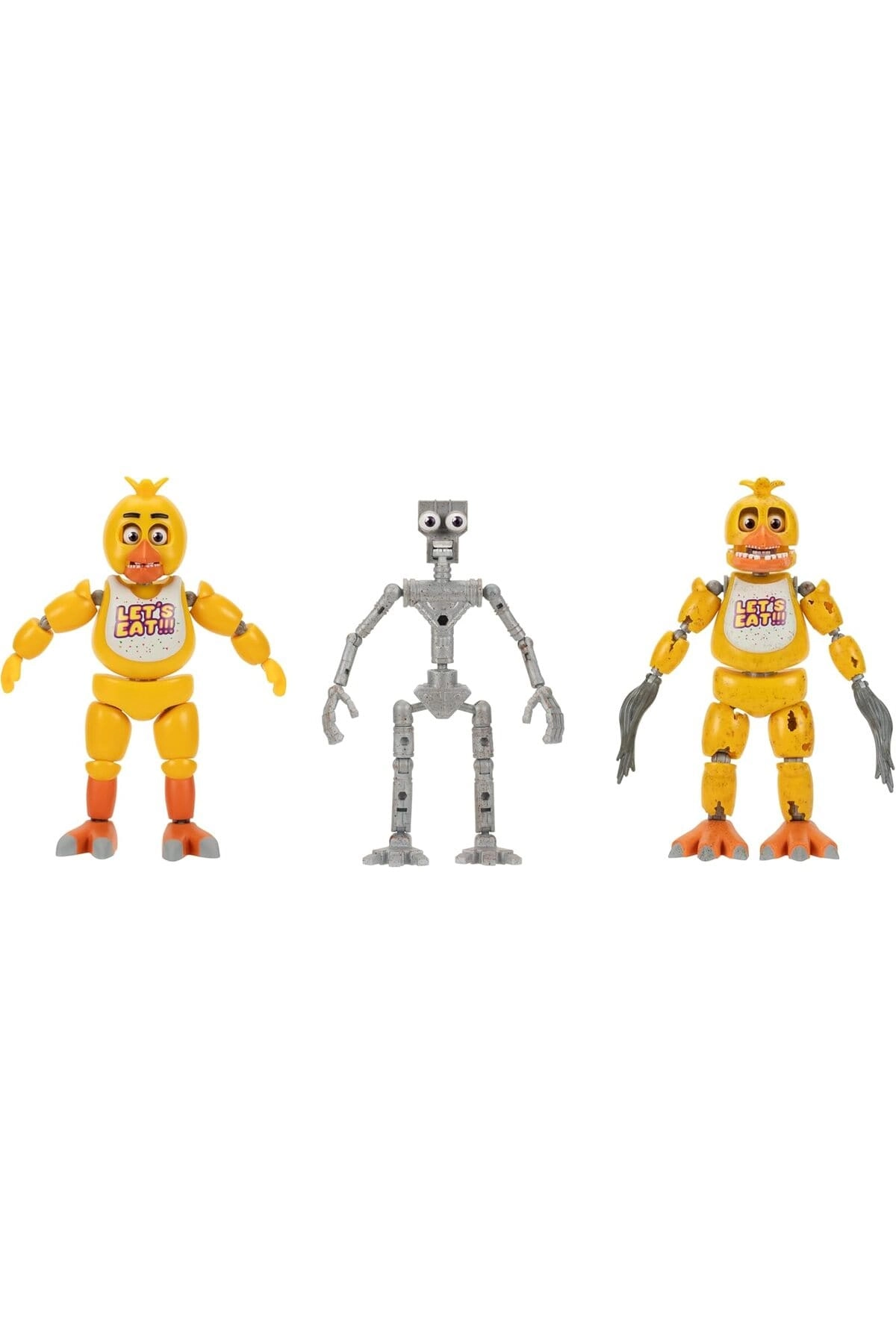 COLOR LAND CHILDRENS TOYS CENTER LLC Endo-1 + Classic Chica + Withered Chica - Five Nights at Freddy's