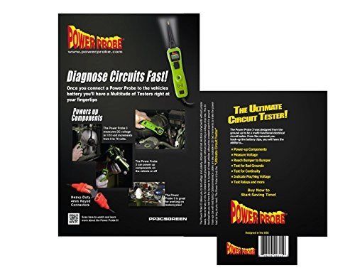 PP3CS - Voltmeter 20ft jump leads