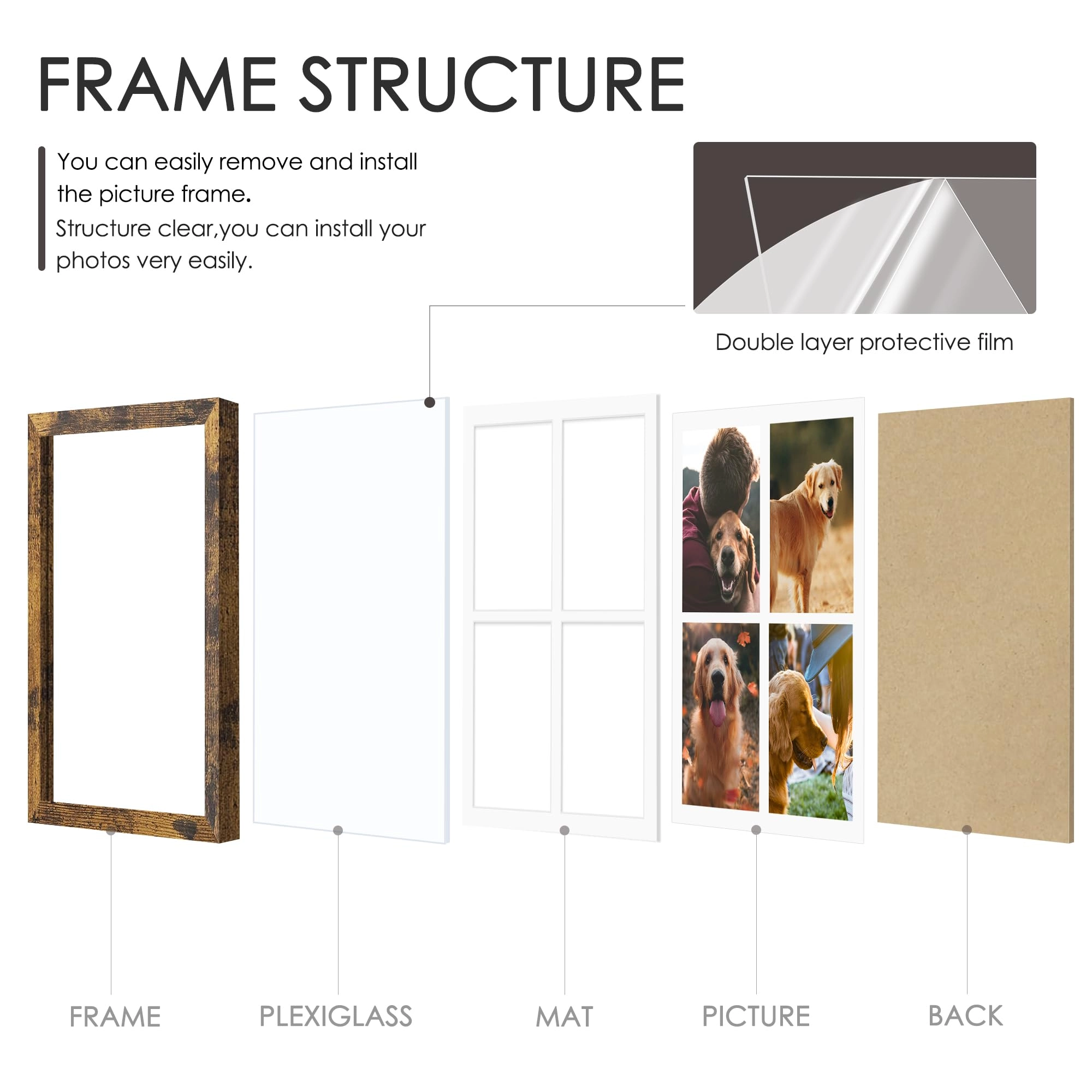 Picture Frame - 12x16 5x7