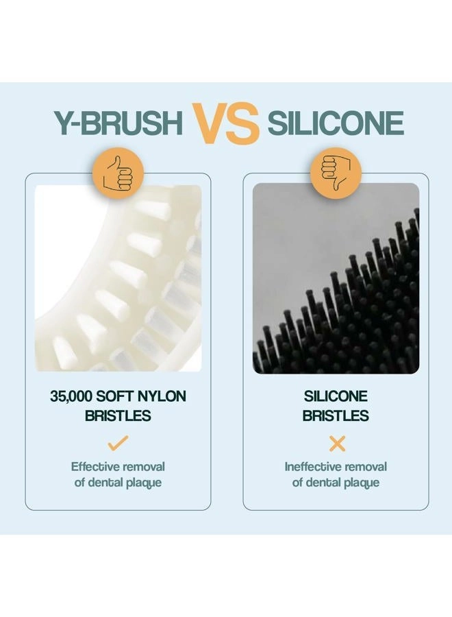 NylonStart - Electric Toothbrush Y-Shaped Brush 3 Months Battery Life