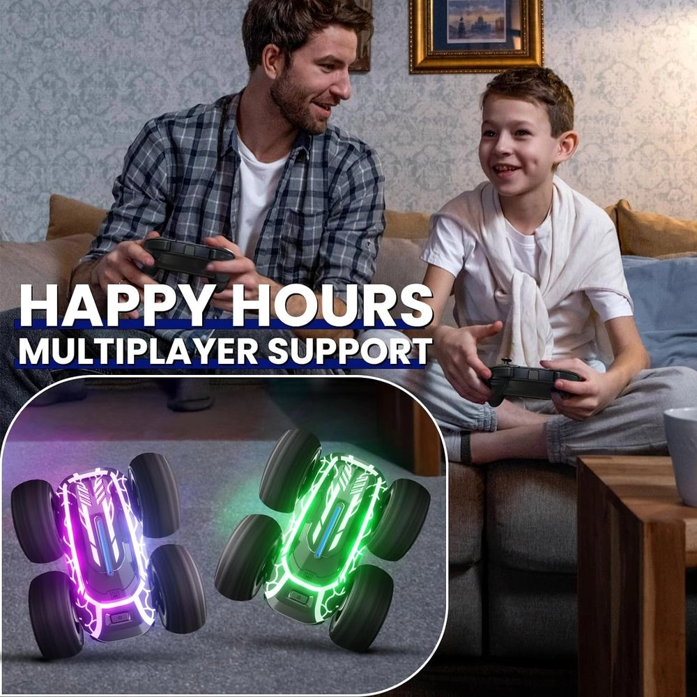 RC Disco Dancer - LED lights 16 changing modes 360 degrees roll