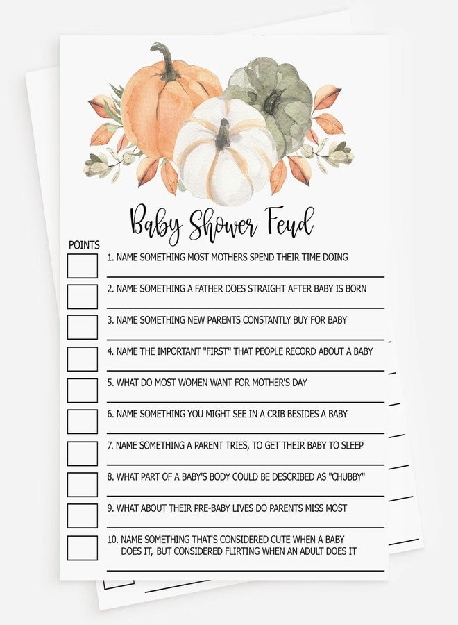 Family Feud Game Cards - 50