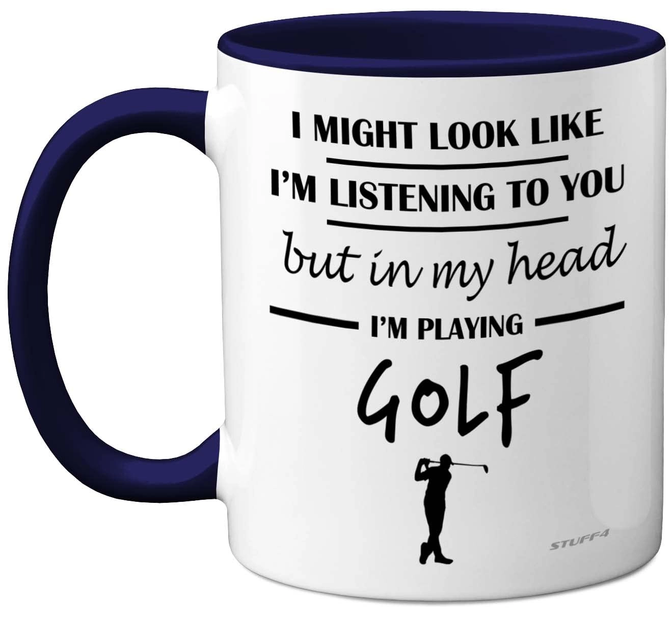 STUFF4 Golf Mug - 1 pcs - Birthday Christmas