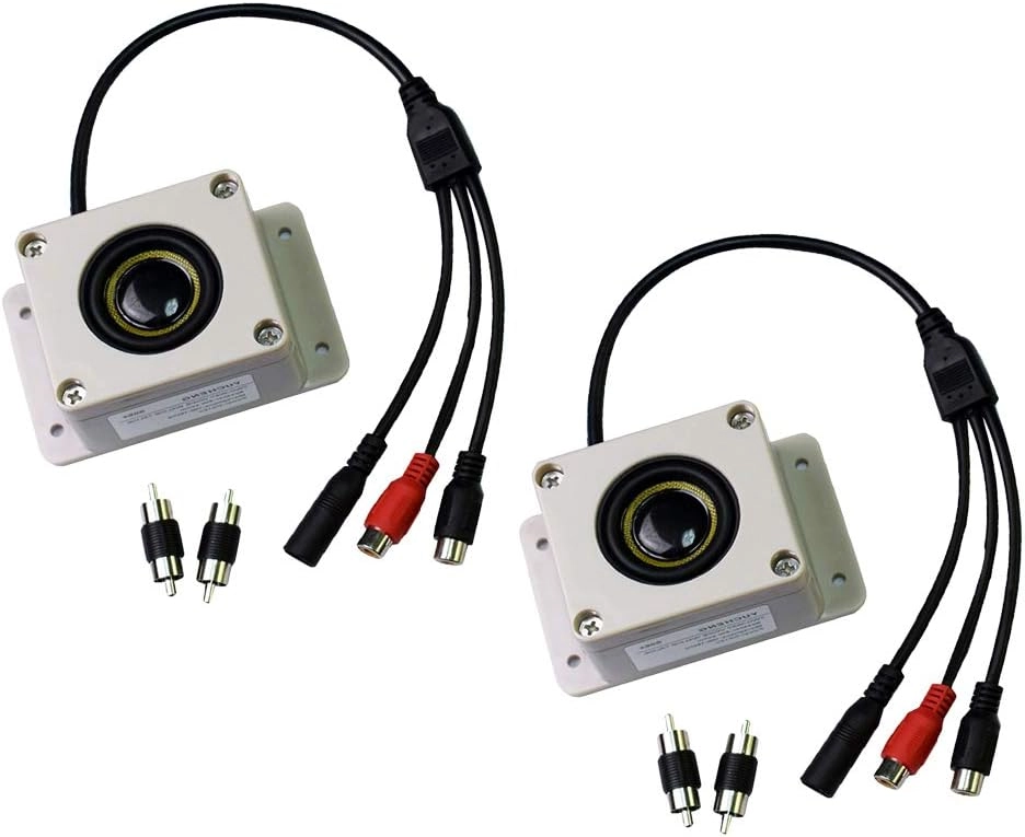 klarako Outdoor Speaker with Mic - IP66 waterproof 3W Bundle