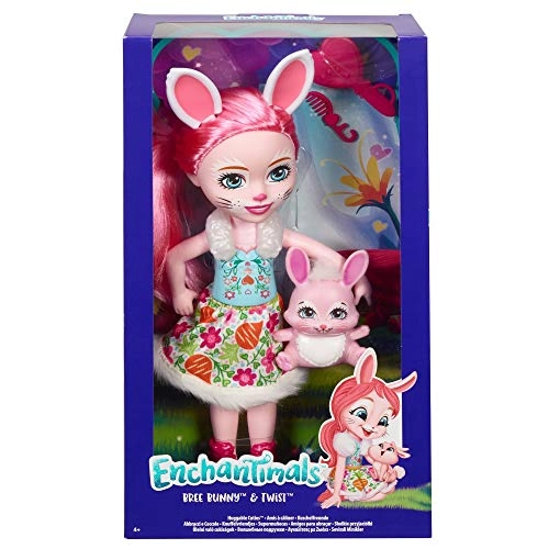 Bree Bunny Doll - 12-inch + Twist animal friend
