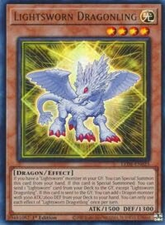 Yu-Gi-Oh! Lightsworn Dragonling LEDE-EN023 - EN