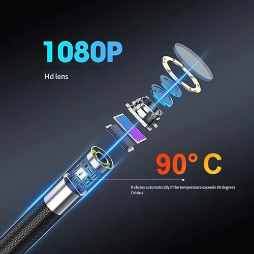 360° Rotating Industrial Borescope - 1M 8.5mm