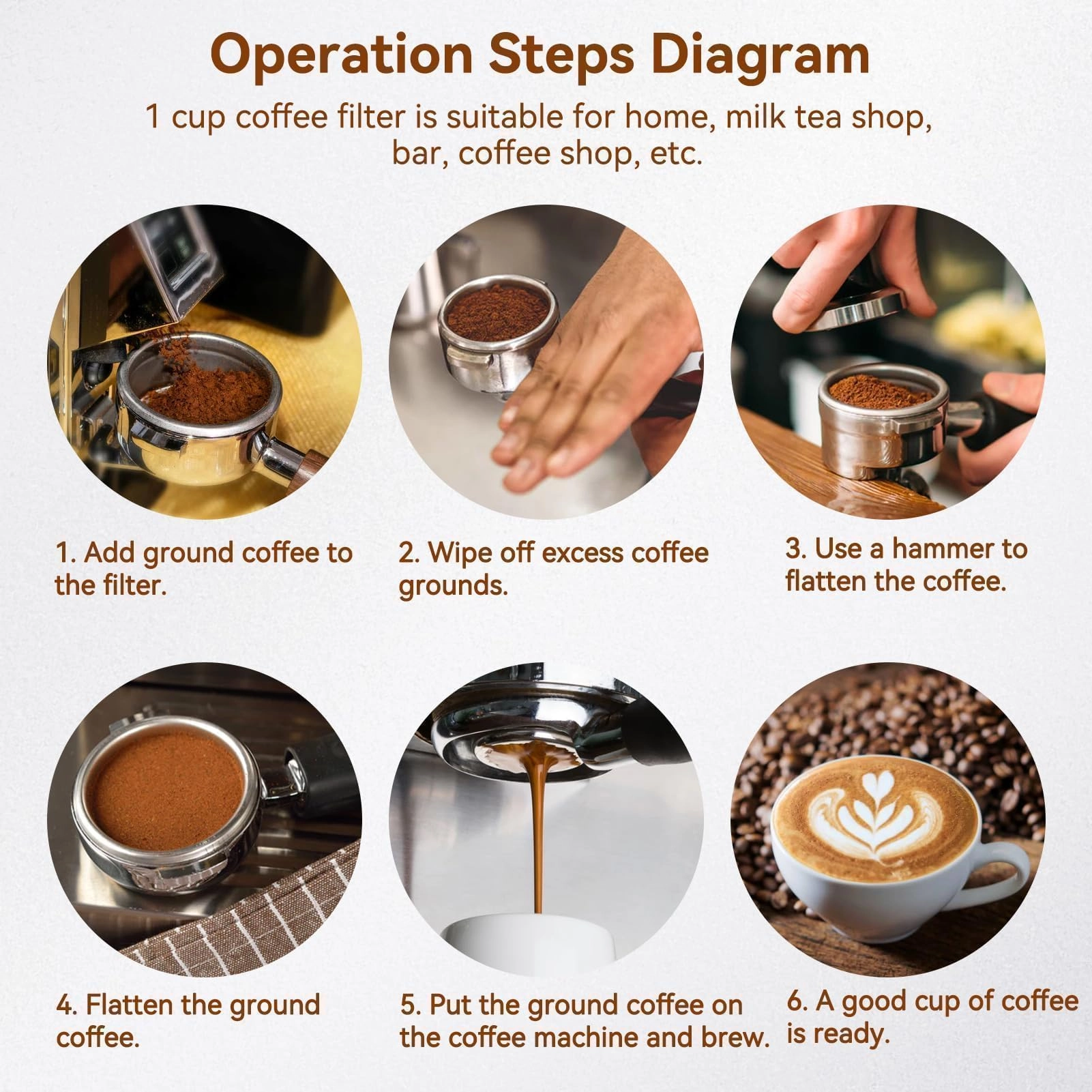 Coffee Filter - 51mm Double Layer Pressurized