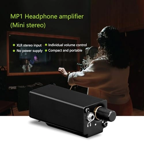 Portable Headphone Amplifier - Rechargeable In-ear monitors