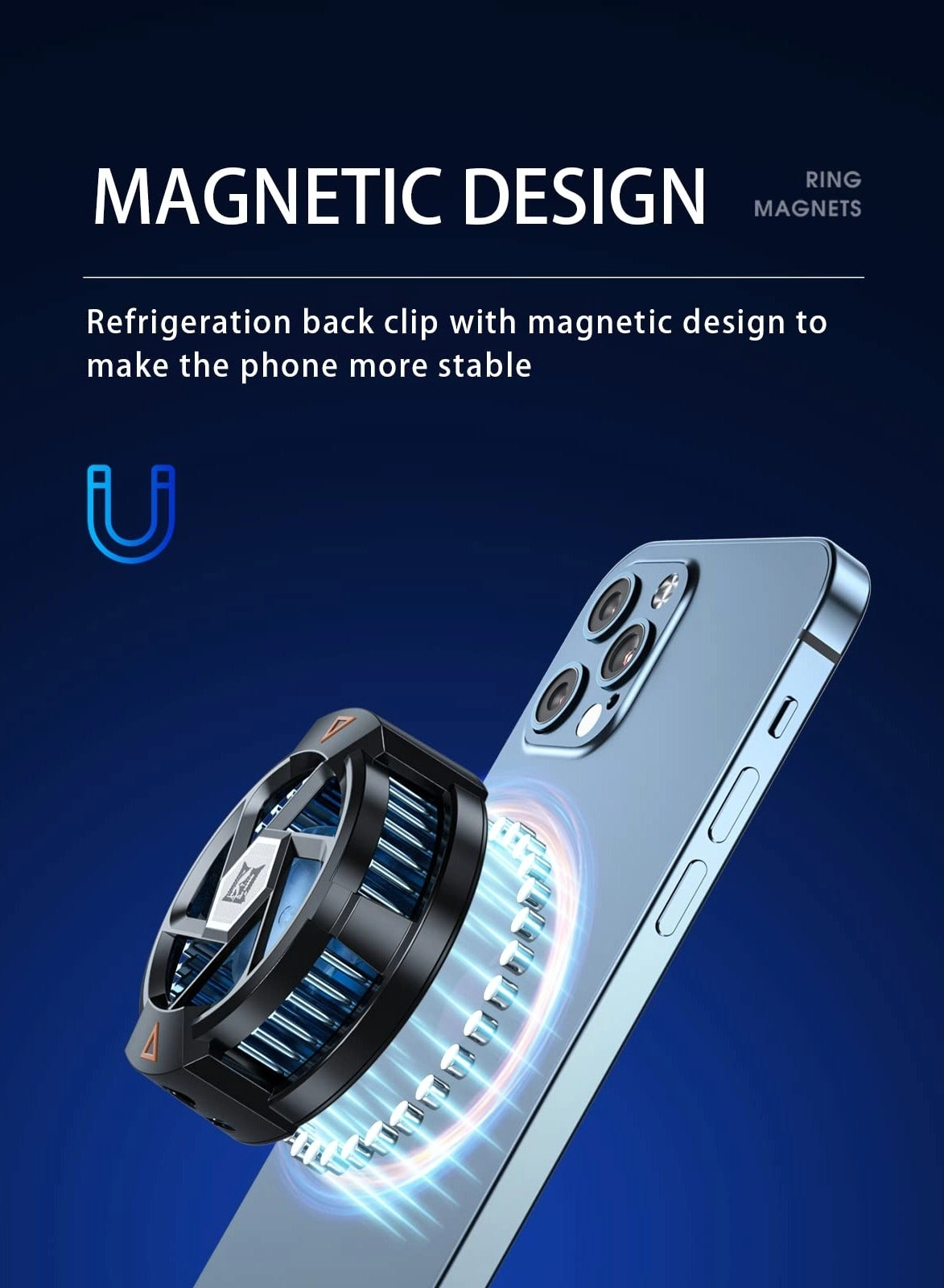 Phone Cooler - Semiconductor Cooling MagSafe Compatible