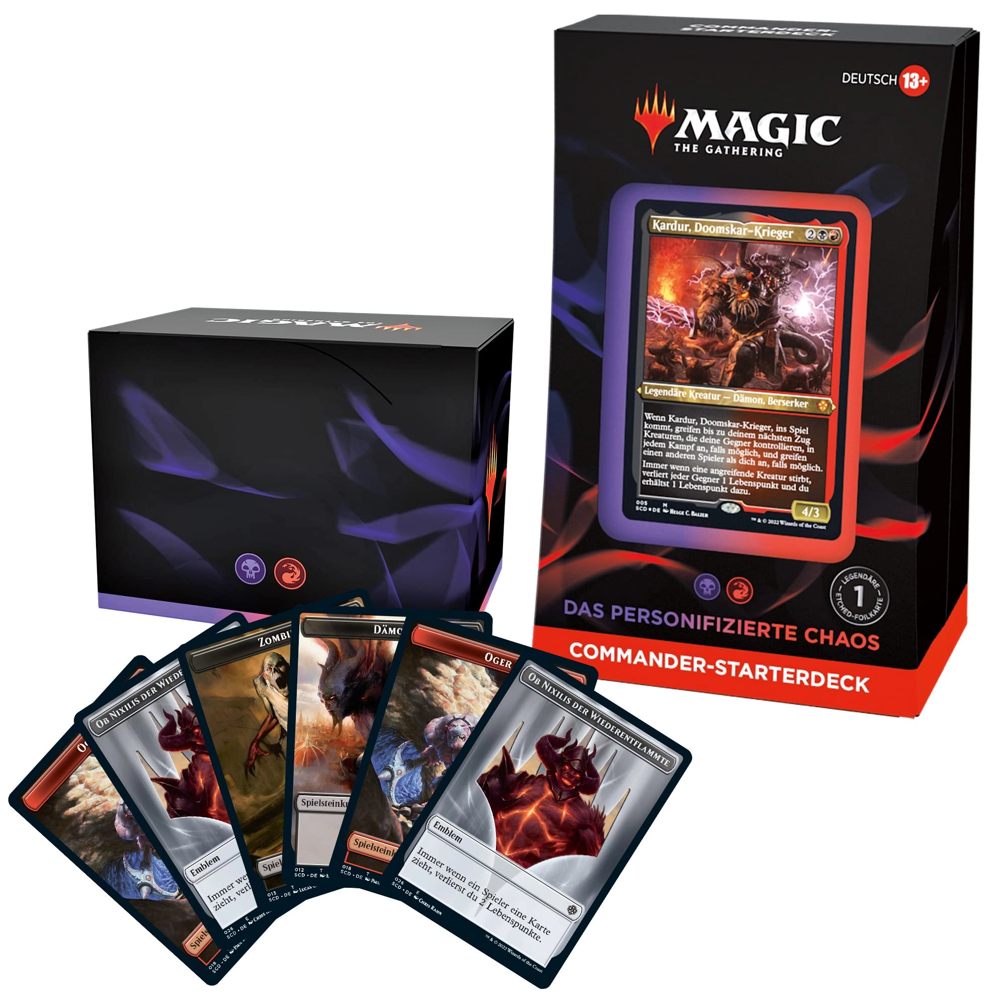 Wizards of the Coast Magic: The Gathering: Commander Starter Deck: The Personalised Chaos (German)
