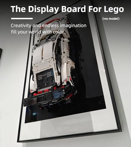 Display Wallboard - aluminum alloy for LEGO Technic Porsche 911 RSR Race Car 42096