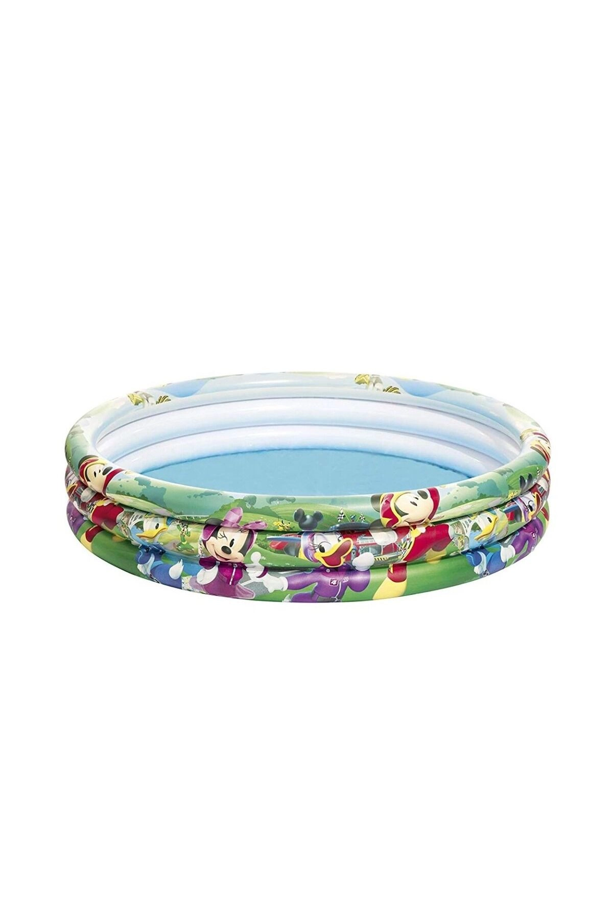 COLOR LAND CHILDRENS TOYS CENTER LLC Disney Mickey Mouse 3-Ring Pool - 48x10 inch 91007