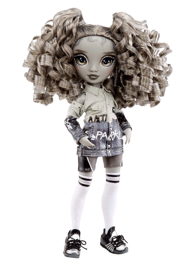 Nicole Steel Fashion Doll - 11 inch Grayscale 2 Titanium Designer Outfits Ages 6+