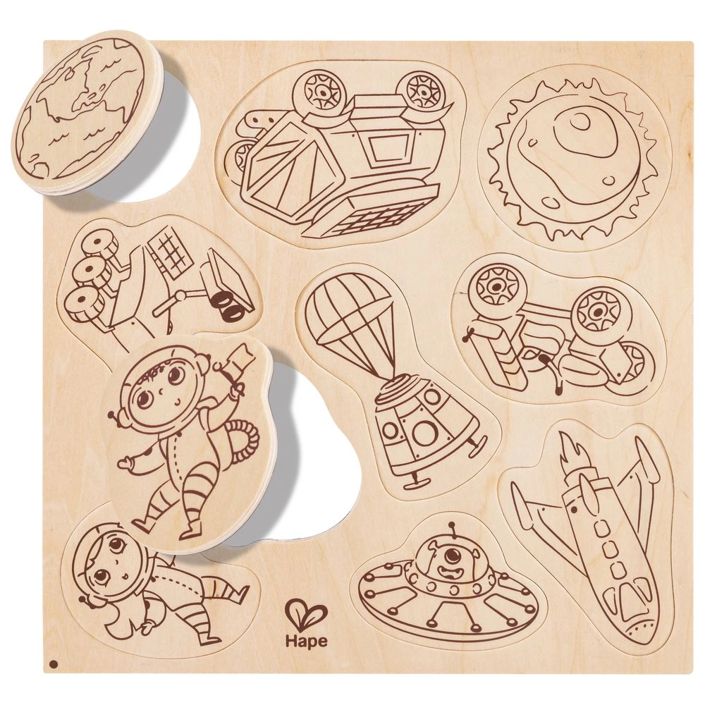 DIY Mars Space Life Art And Craft Set - 3+ years 10 pcs