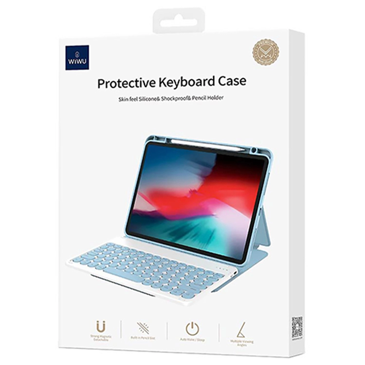 Keyboard Case with Pencil Holder for iPad 10.9-inch/11-inch