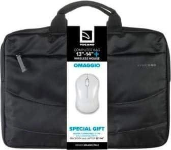 Tucano Idea Topload Notebook - Slim 15.6-Inch Laptop + Wireless Mouse