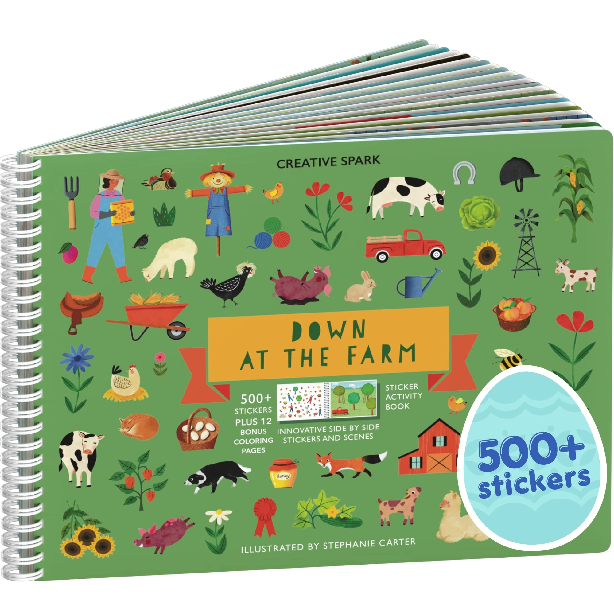 cupkin Animals Habitat Sticker Book 500 pcs