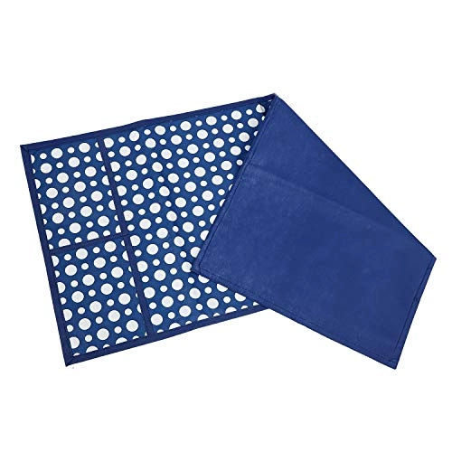 Microwave Oven Top Cover - Blue PVC 106 x 47 x 1 Cm