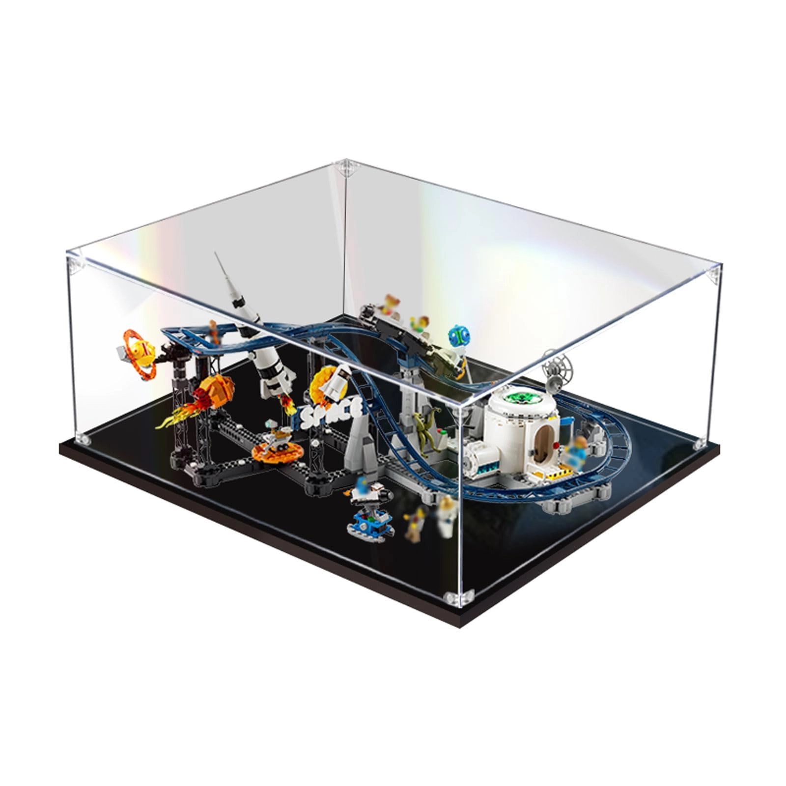 TIANQING Acrylic Display Case - for Lego 31142 Model 3MM