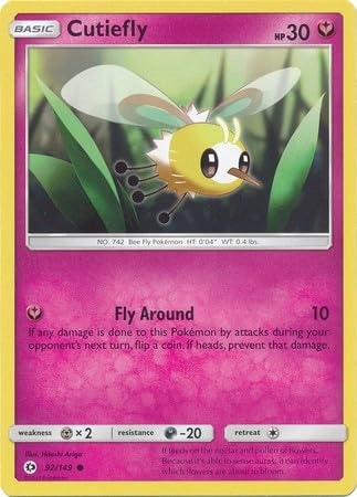 Pokémon Pokemon Cutiefly 92/149 - English