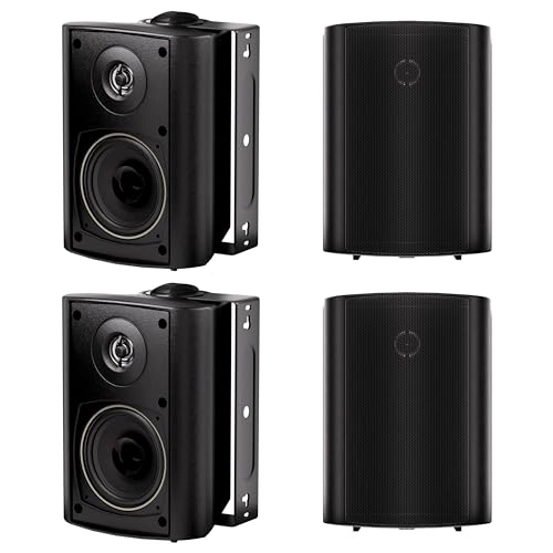 Herdio 4 Inch Outdoor Bluetooth Speakers