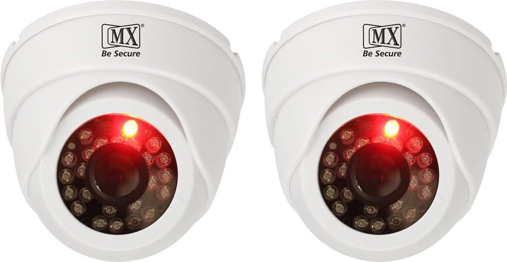 Dummy Fake Infrared Sensor Dome Wireless Security Camera Pack
