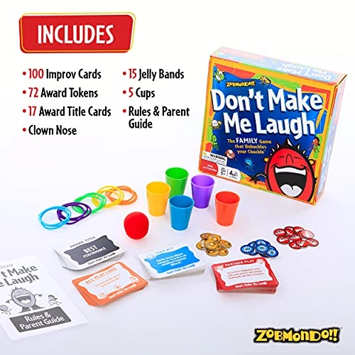 Don't Make Me Laugh - Party Game Families and Kids