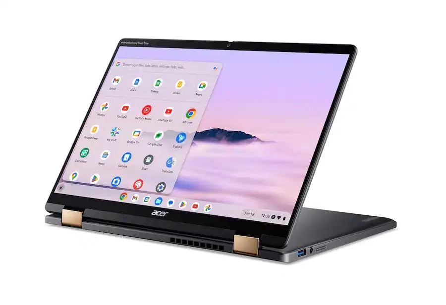 Chromebook Plus Spin 714 - 14'' Core Ultra 5 115U 8GB DDR5 256GB SSD