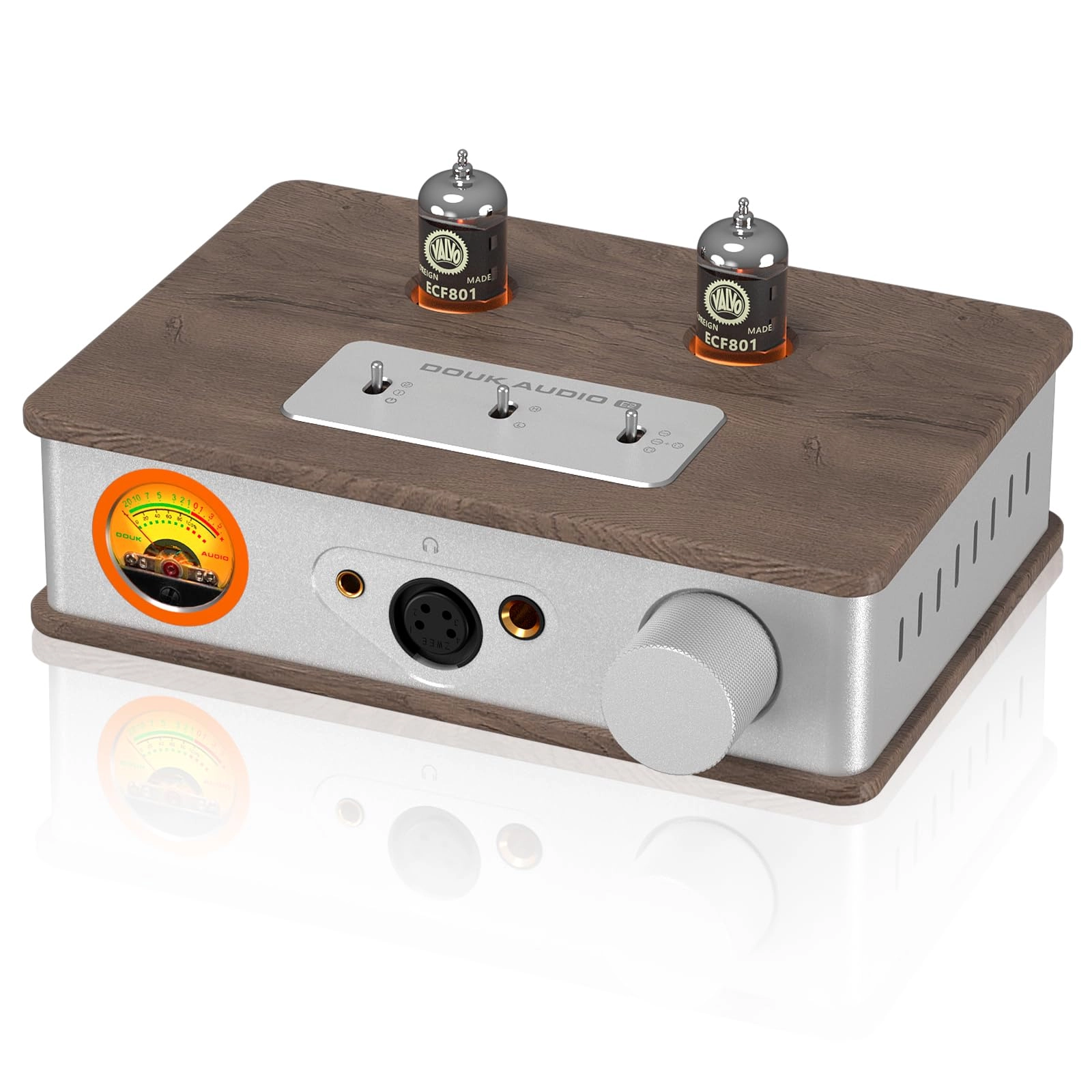 Douk Audio E2 - Tube Headphone Amplifier VU Meter