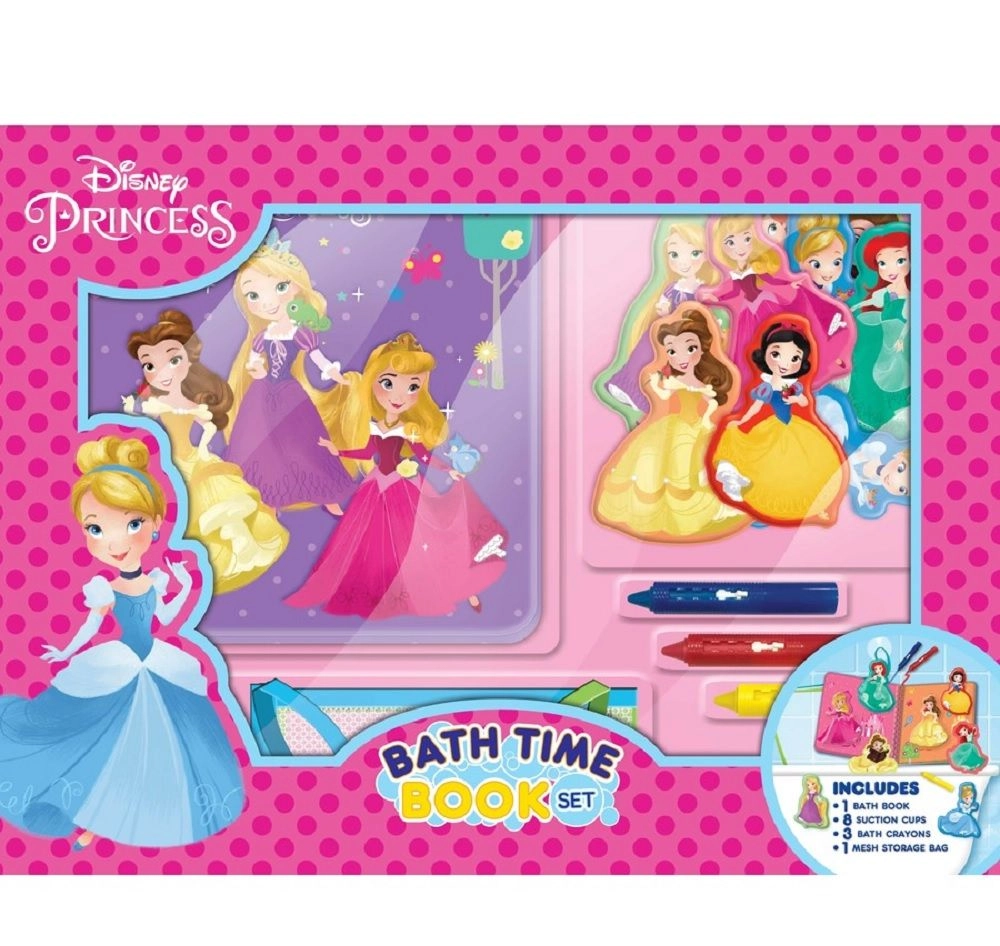 Mickey & Minnie Bath Time Deluxe Book Set - 6 Page 8 Suction Cup Toys 3 Bath Crayons