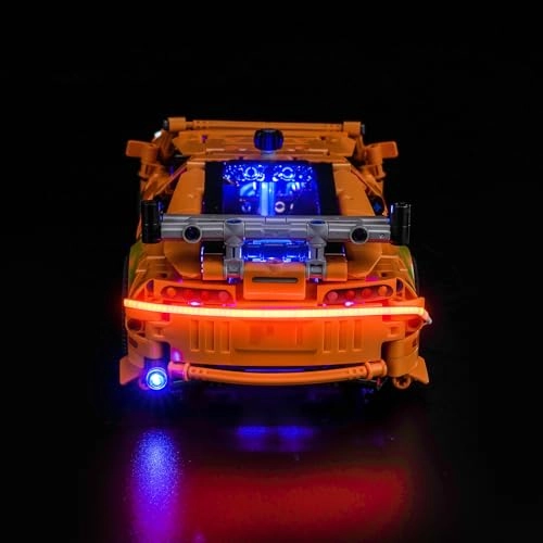 LED Light Set Compatible with LEGO 42204 Fast and Furious Toyota Supra MK4 - Copper Line