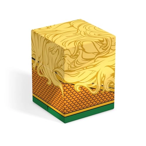 Aquaman - DC JUSTICE LEAGUE - Squaroes - Deck box holds up to 100 double-sleeved / 120 single-sleeved - Made in Germany
