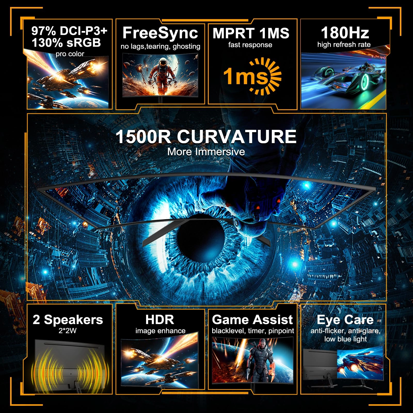 ES-G24C1 - ES-G24C1-US 24 Inch FHD 1080P