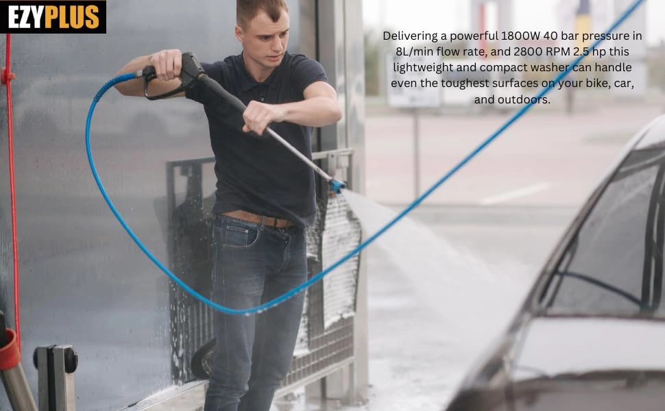 High Pressure Car Washer - 1800 Watts 140Bar