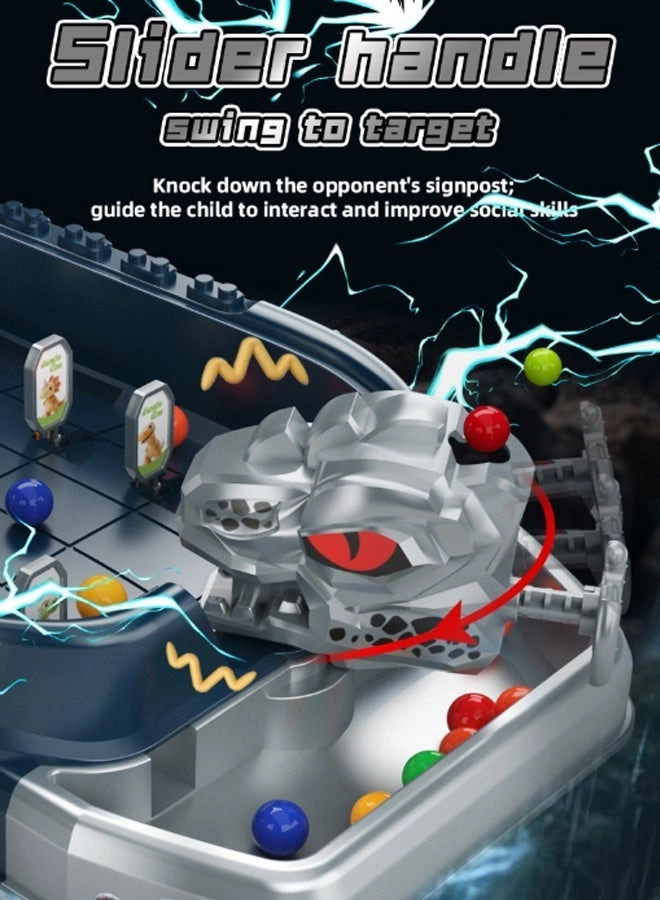 Dinosaur vs Shark Battle Plate