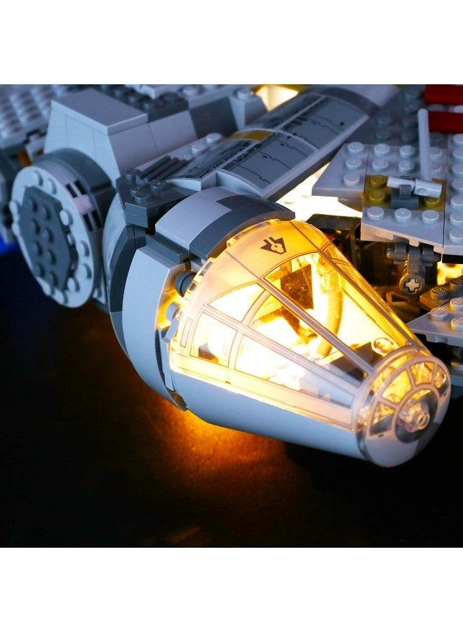 Led Lighting Kit for Millennium Falcon - Compatible with Lego 75257 Remote Control