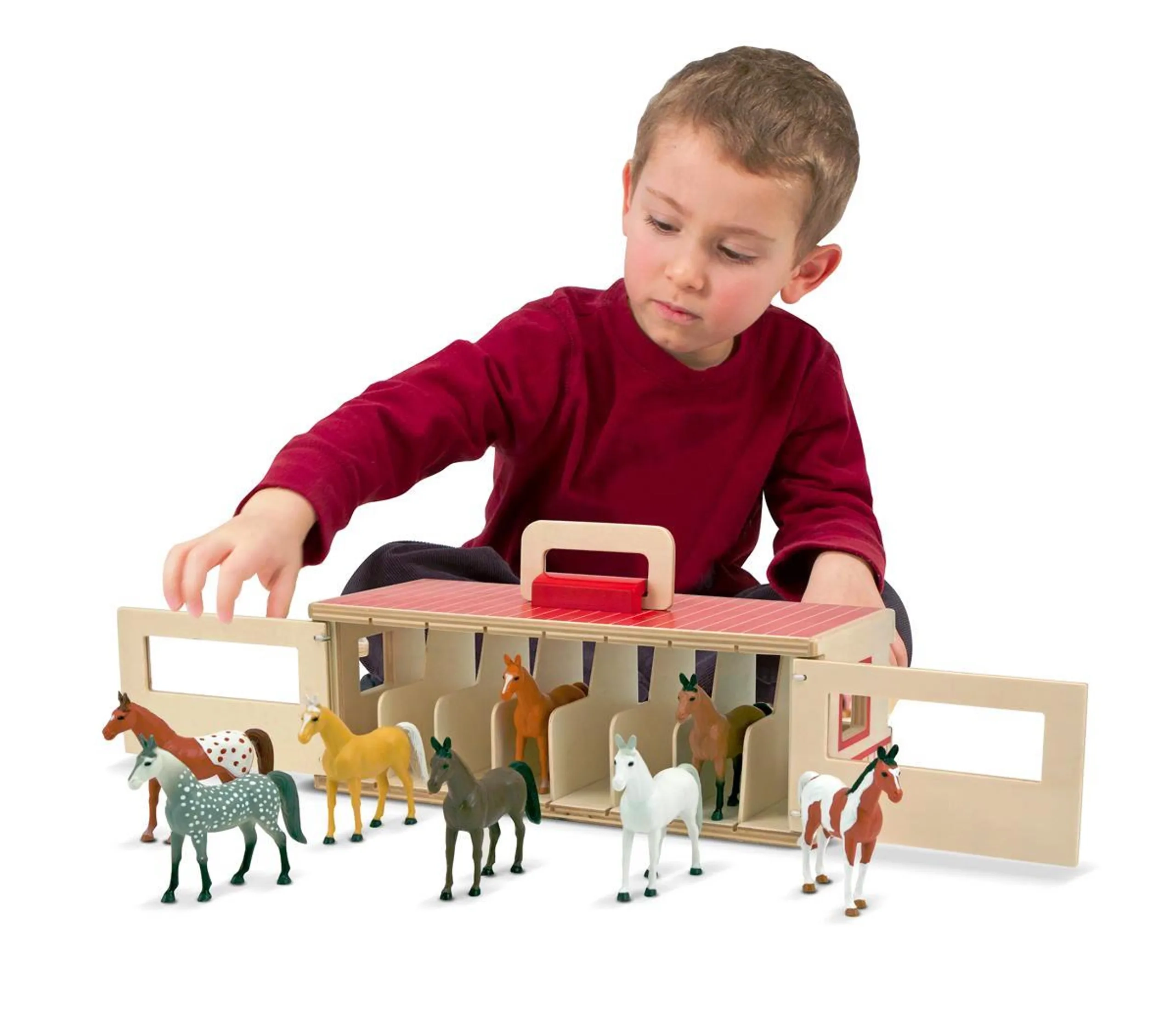 Take-Along Show-Horse Stable
