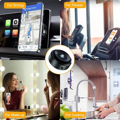 Magnetic Car Suction Cup Holder