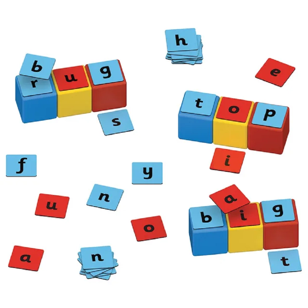 Magicube Math Building And Clips - 55 pcs