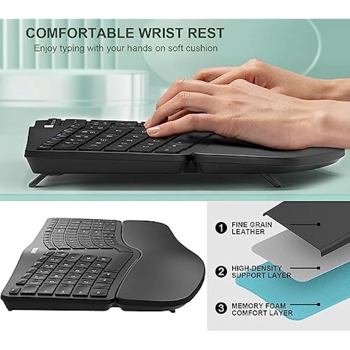 Split Ergonomic Keyboard - Wireless
