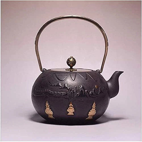 Cast Iron Kettle - Tea Set Handmade Heat Resistant
