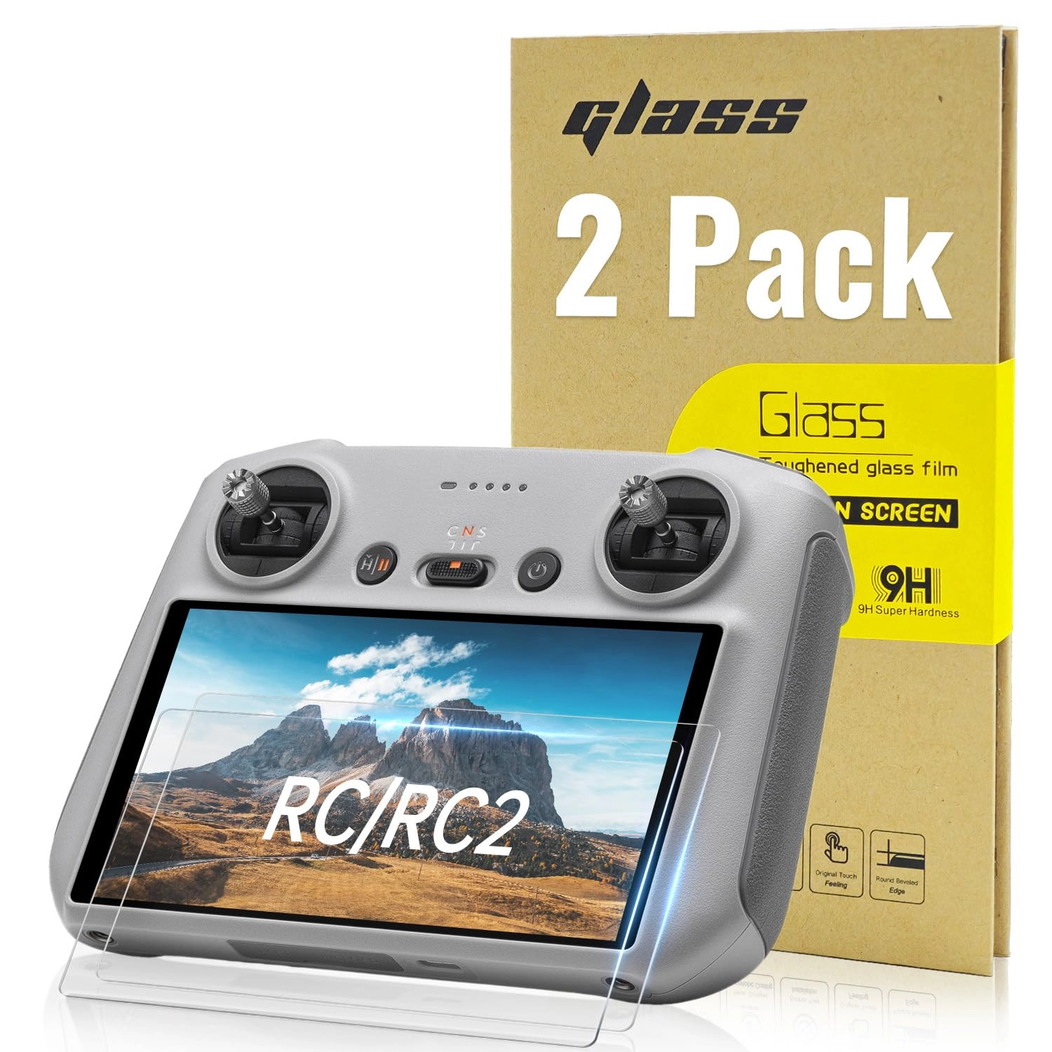 LKTOP RC/RC 2 Screen Protector - Tempered Glass 5.5 in 2Pcs